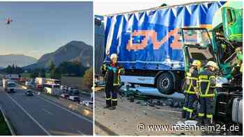 Schwerer Lkw-Crash auf A93: Stundenlange Sperrung – was die Bergung kompliziert machte