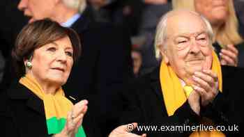 Delia Smith's husband dies after decades together as Norwich City FC pays tribute