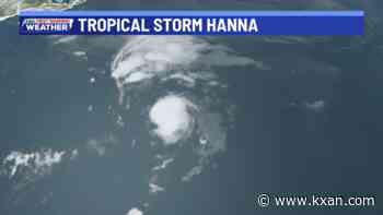 Tropical Storm Hanna forms in the Atlantic