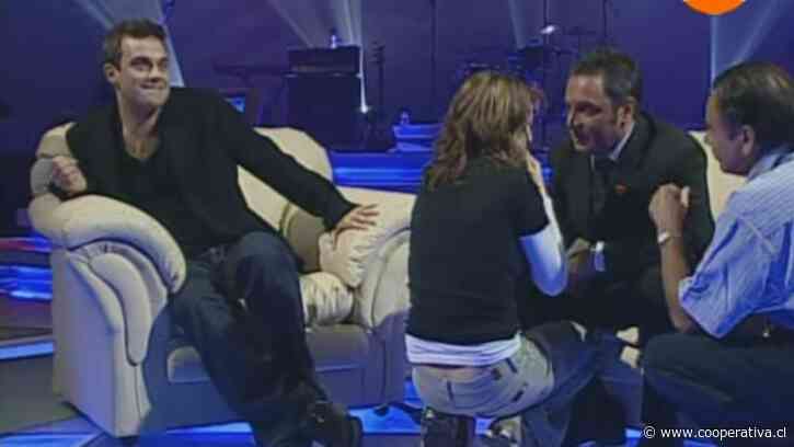 Robbie Williams recordó su incómoda entrevista con Luis Jara: "¿Él sigue con trabajo?"