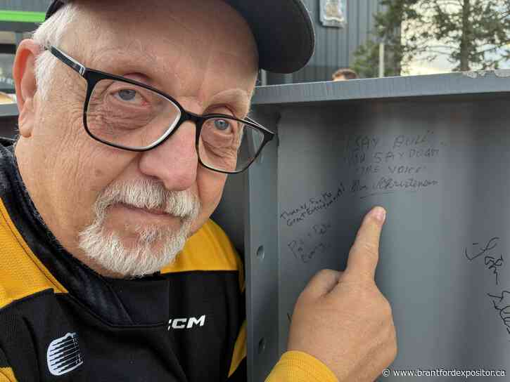 Marking their territory: Bulldogs fans sign on to new Sports and Entertainment Centre