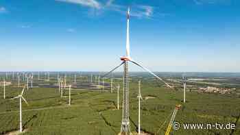 Strom für 7500 Haushalte: Das höchste Windrad der Welt steht nun in Brandenburg