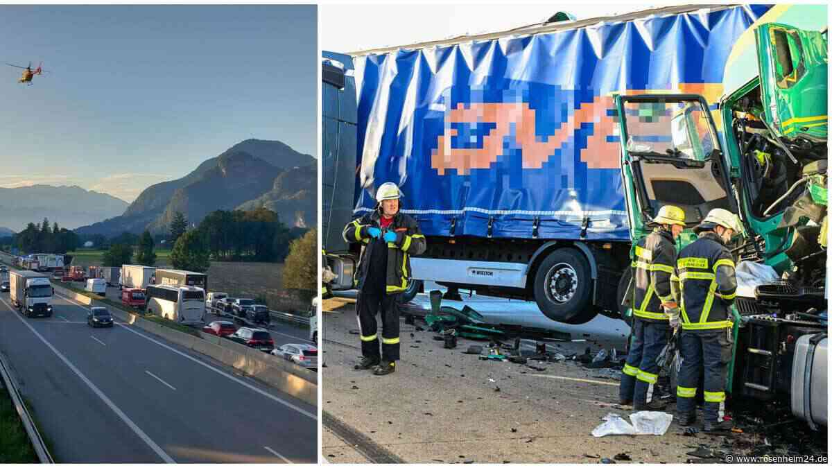 Schwerer Lkw-Crash auf A93: Stundenlange Sperrung – was die Bergung kompliziert machte