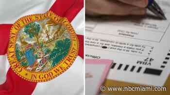 Nearly 1.5 million ballots sent out to Florida voters ahead of November election