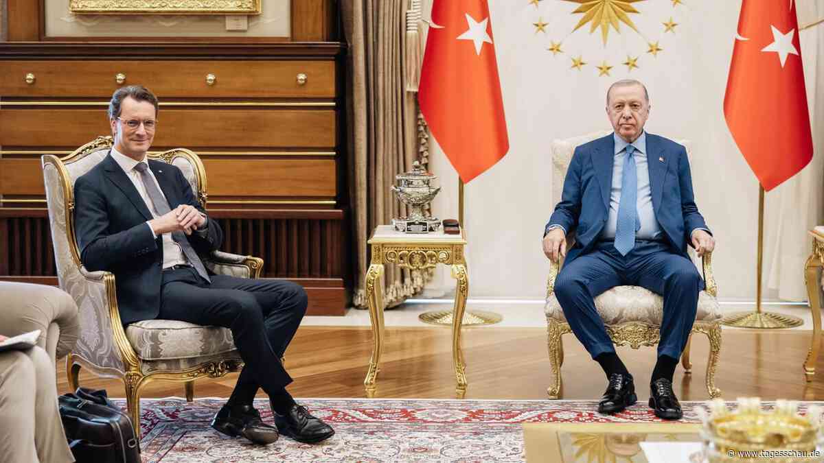 NRW-Landeschef Wüst trifft überraschend Erdogan in Türkei