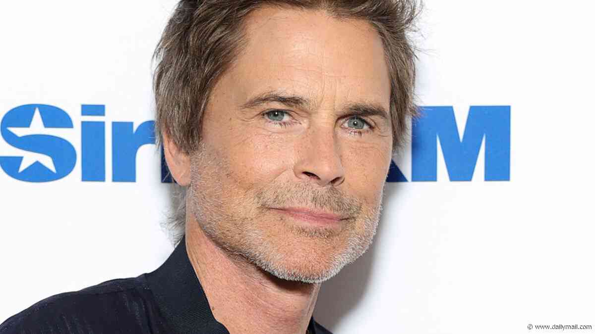 Rob Lowe, 62, is mercilessly trolled for posing with a giant fish as some accuse him of using AI  or getting his son to reel it in for him