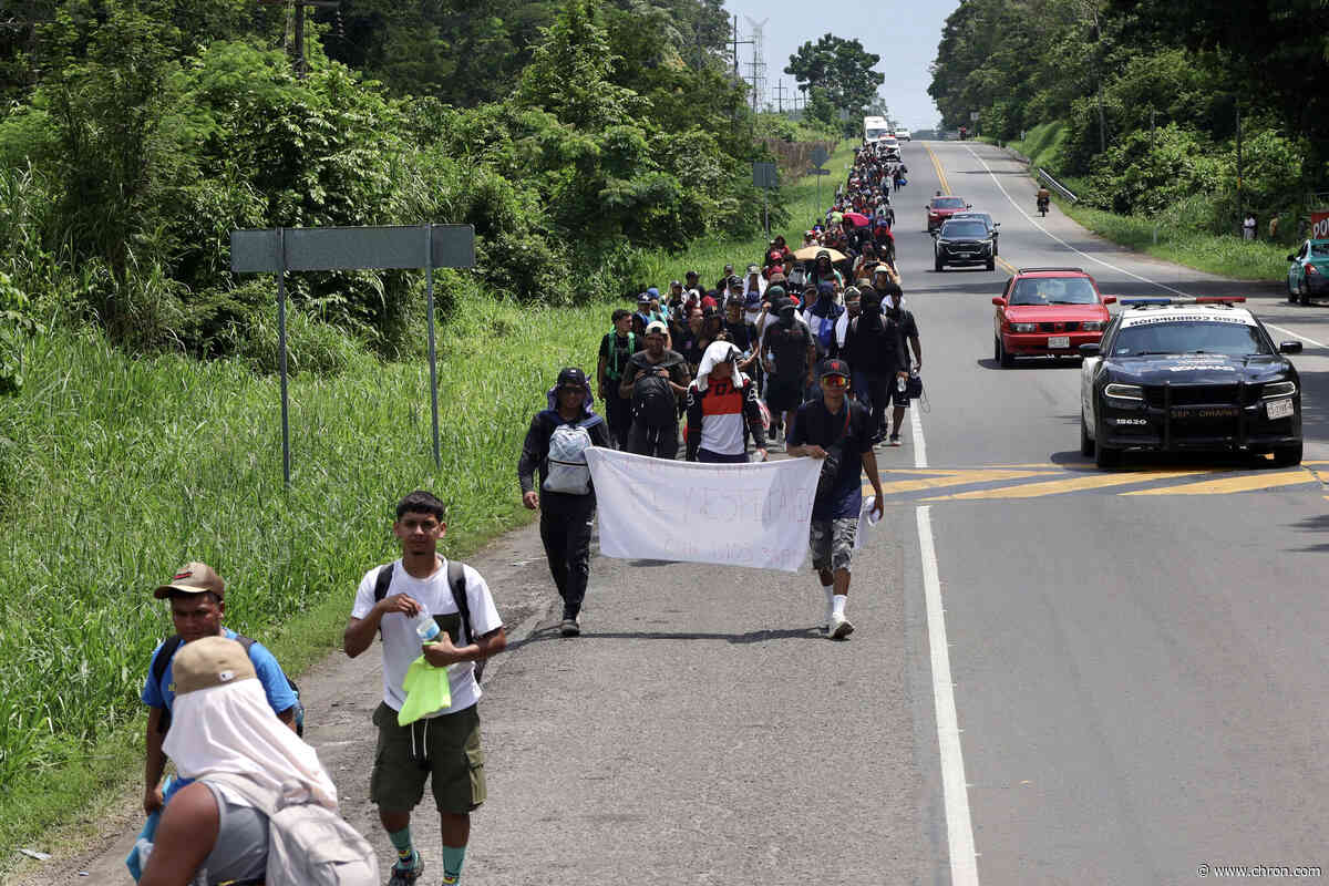Migrant caravan grows to 600. Could it be headed for Texas?