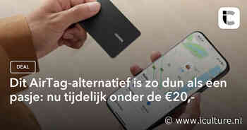 Dit AirTag-alternatief is zo dun als een pasje: nu tijdelijk onder de €20,-