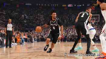 Spurs' Stephon Castle says Knicks crowd at MSG was 'underwhelming' in NBA Finals, OKC fans were 'way louder'