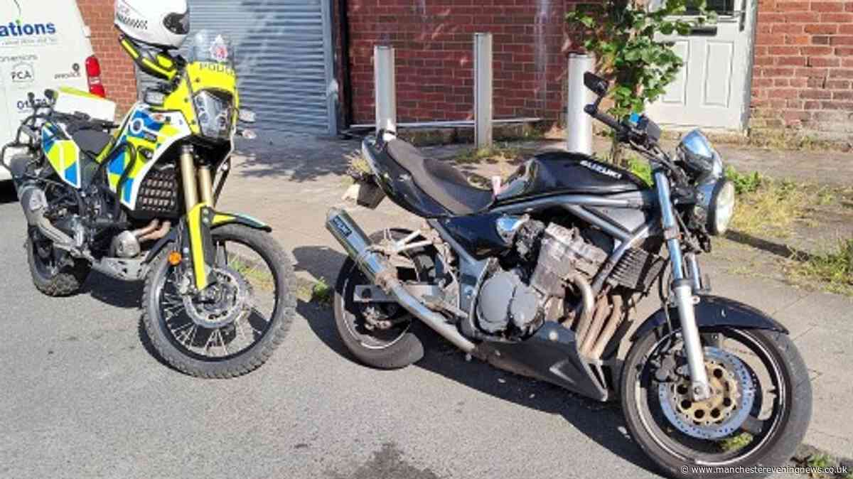 Police seize over 500 bikes and make 25 arrests in summer crackdown