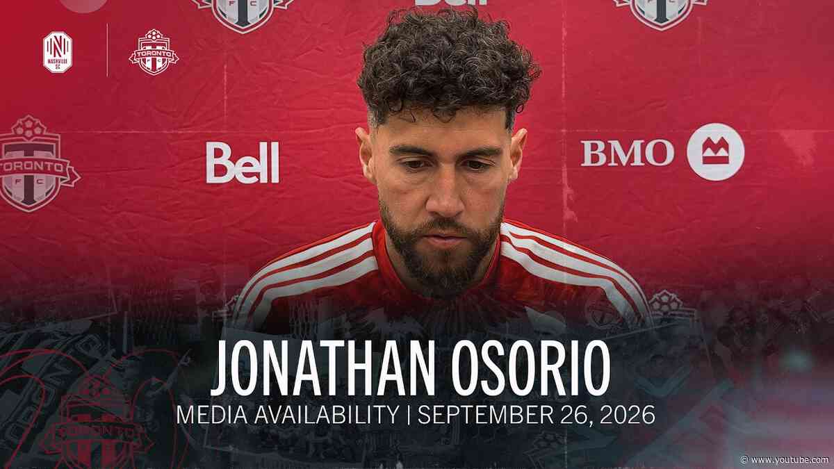 POSTGAME SOUND | Jonathan Osorio - September 26, 2026