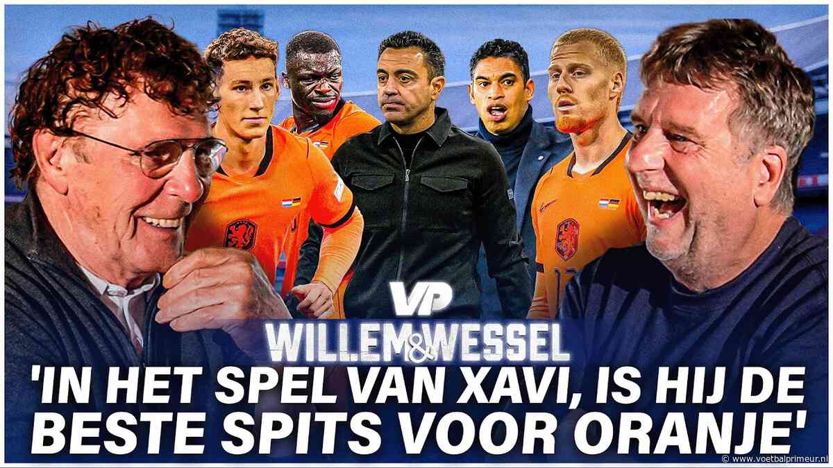 Van Hanegem: 'In het spel van Xavi, is hij de beste spits voor het Oranje'