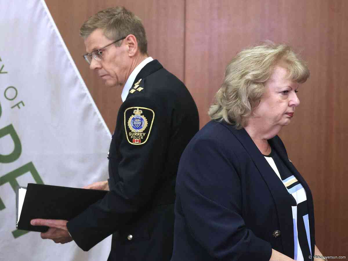 Former Surrey Police chief asks B.C. Supreme Court to quash his firing