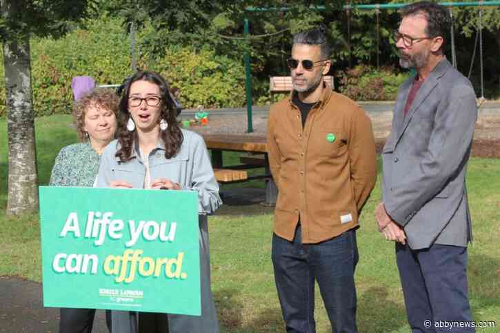 BC Greens announce new candidate for Victoria-Swan Lake, childcare plans