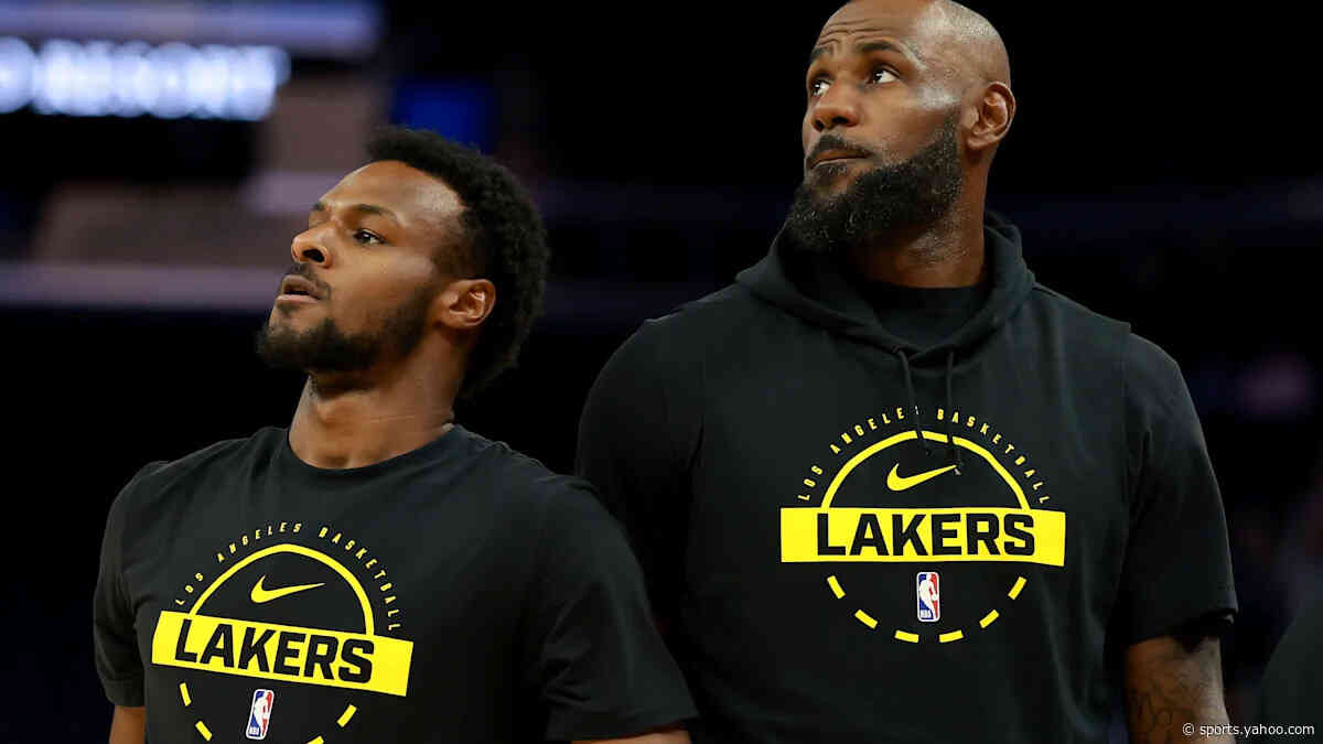 Bronny James says he is interested in seeing how staff, teammates treat him without LeBron around