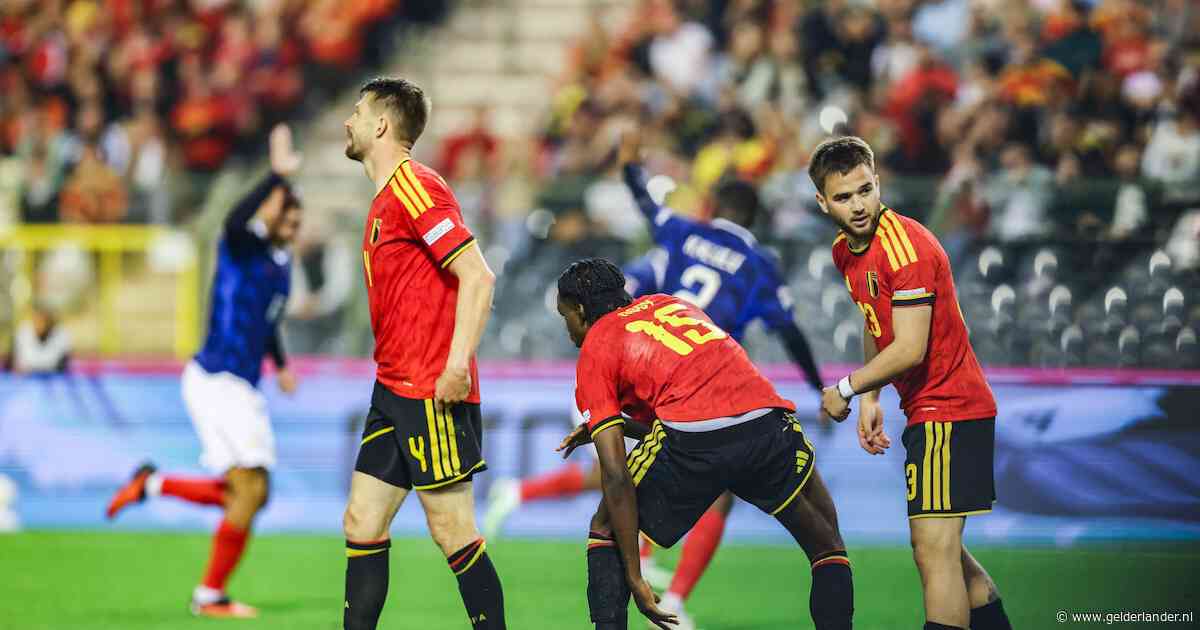 Mark van Bommel gaat met België pas laat opzij voor Frankrijk in vermakelijk topaffiche