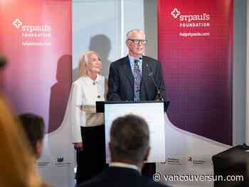 B.C. couple gives $10 million gift for digestive health centre at St. Paul's Hospital
