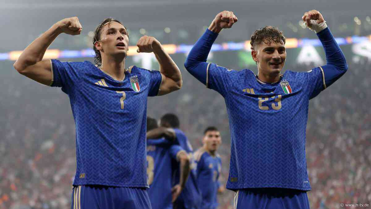 Tor-Partys in der Nations League: Italien schießt Türkei ab, Olise-Solo über den halben Platz