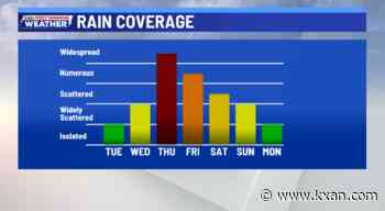 Flood threat as slow-moving cold front arrives