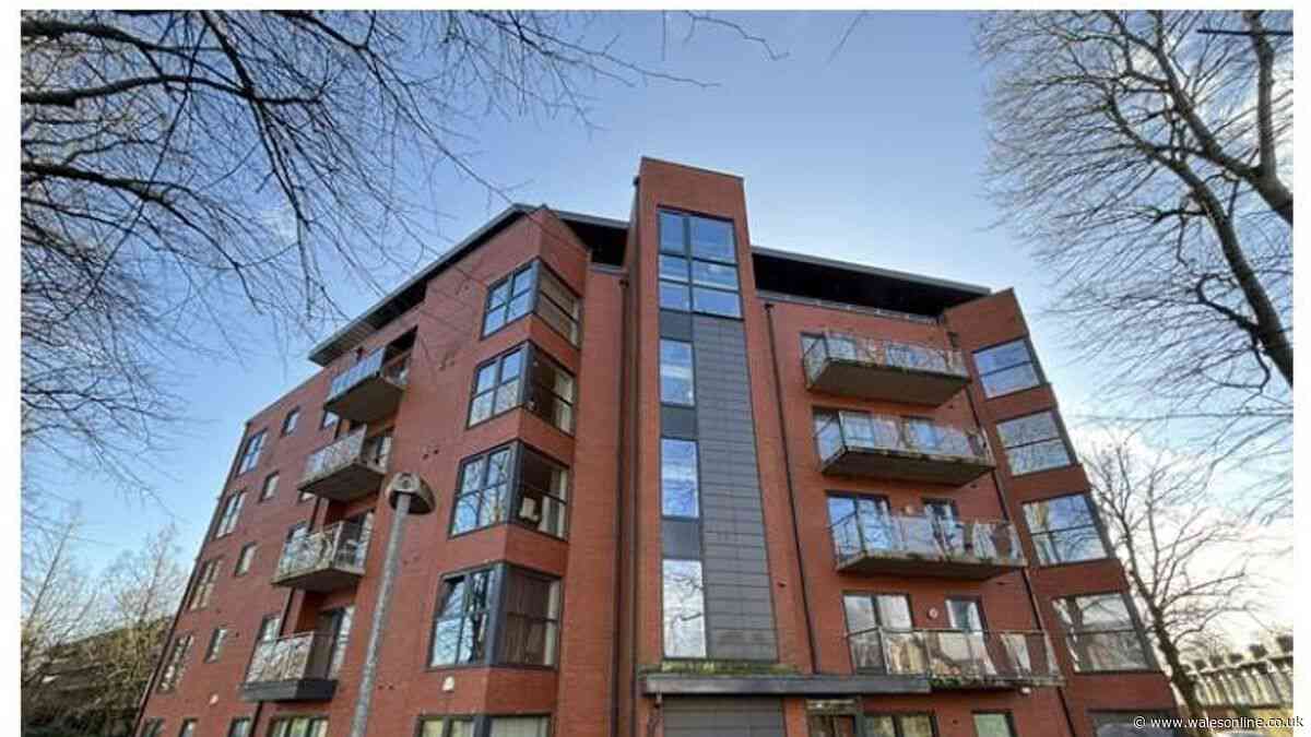Cardiff building full of apartments to house city's homeless