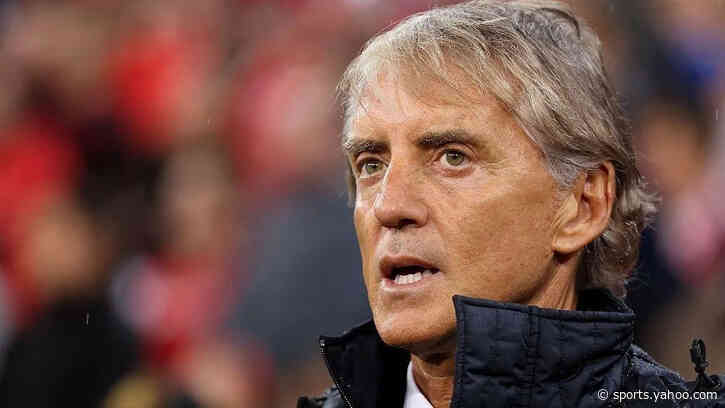 Mancini enjoys first win since return as Italy boss