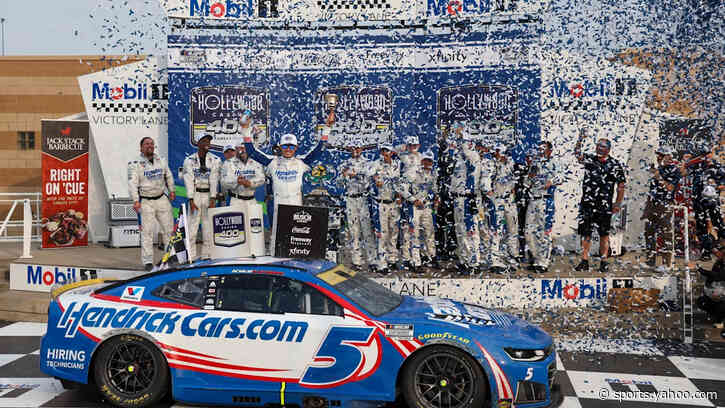Kyle Larson Takes Control of NASCAR Chase Standings After Kansas