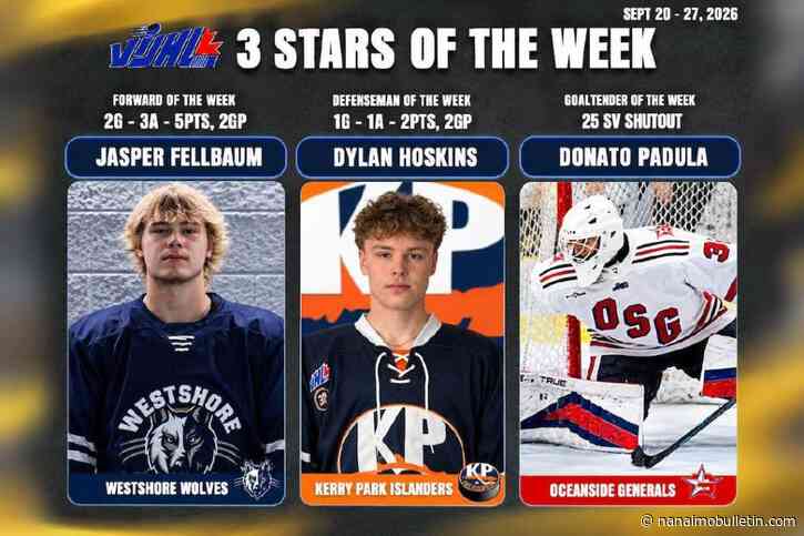 VIJHL roundup: Cougars edge Buccaneers in rematch of playoff final