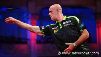 Michael van Gerwen meteen onderuit op de prestigieuze World Grand Prix of Darts, Danny Noppert wel verder