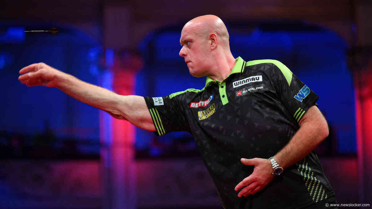 Michael van Gerwen meteen onderuit op prestigieuze World Grand Prix of Darts, Danny Noppert wel verder