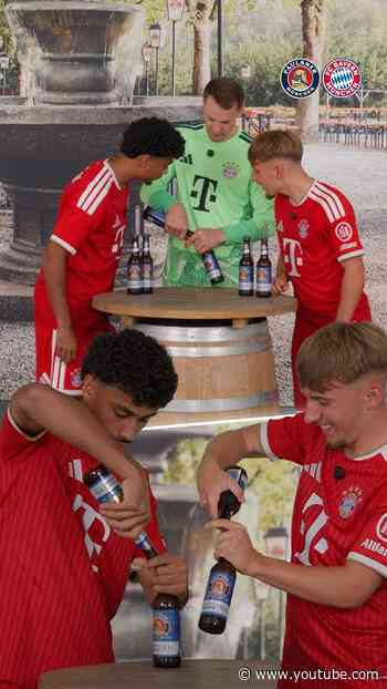 Chill as ever, Manu’s showing Nene and Lenny how it’s done. 😆🍻