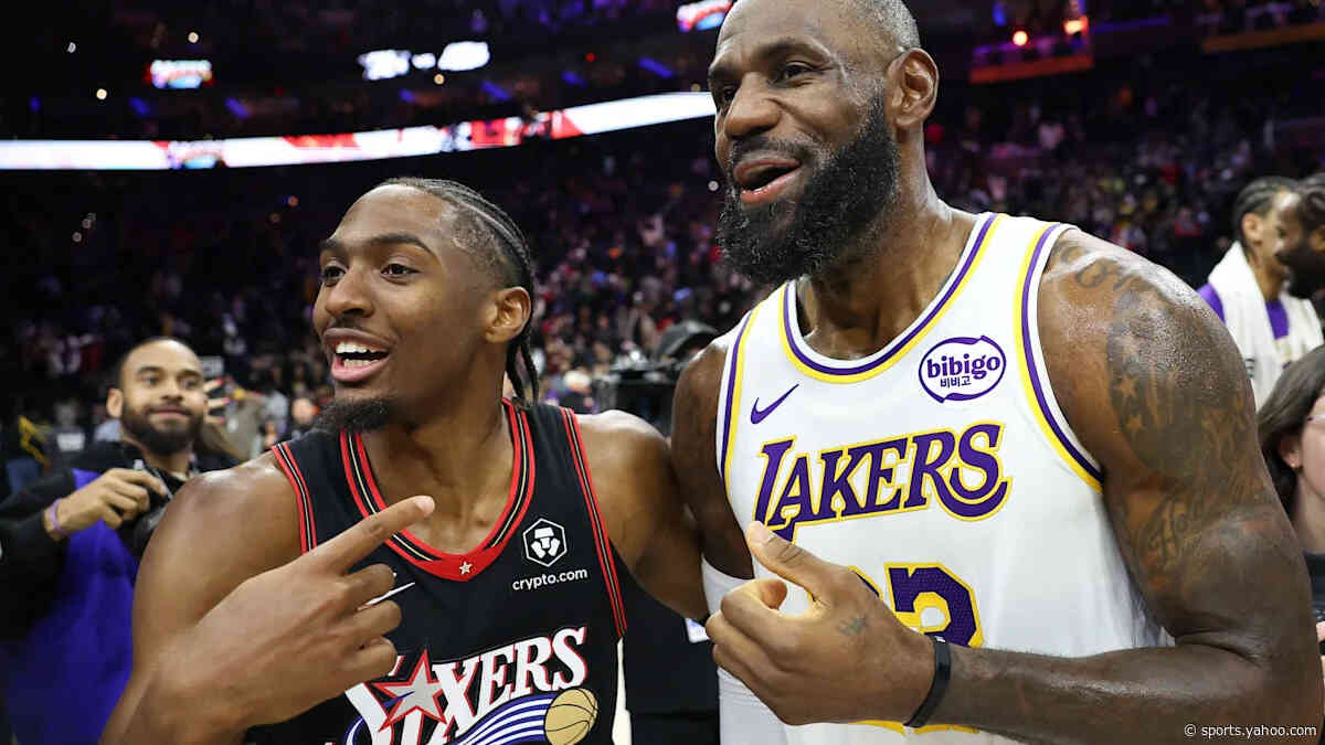 LeBron James on 76ers' title goals: 'I didn’t leave my family to lose in second round'