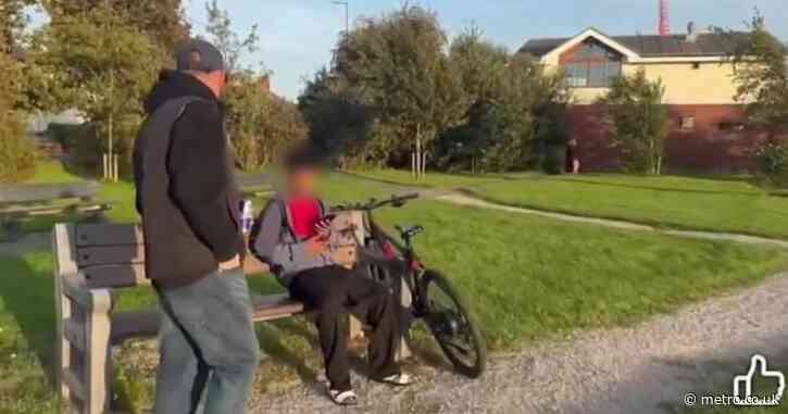 ‘Patriot patrols’ tell locals minding their own business they are making women and children ‘feel unsafe’
