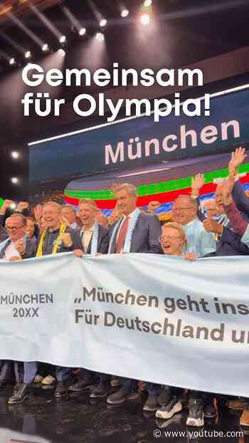 München macht’s! Gemeinsam für Olympische und Paralympische Spiele in Deutschland - Bayern