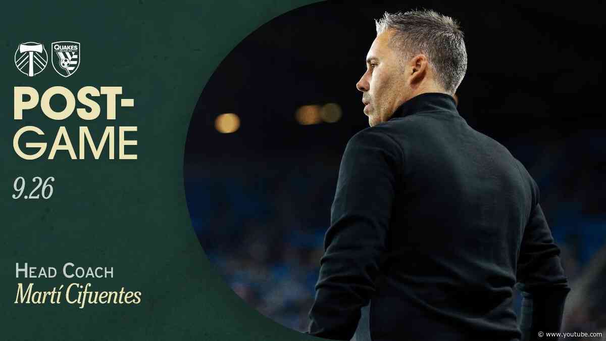 "We need to compete better and today we didn't" | Martí Cifuentes on loss to SJ