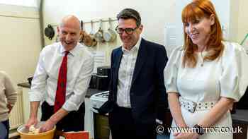 Angela Rayner says meeting rough sleepers 'reminds you what matters' after visit with Andy Burnham