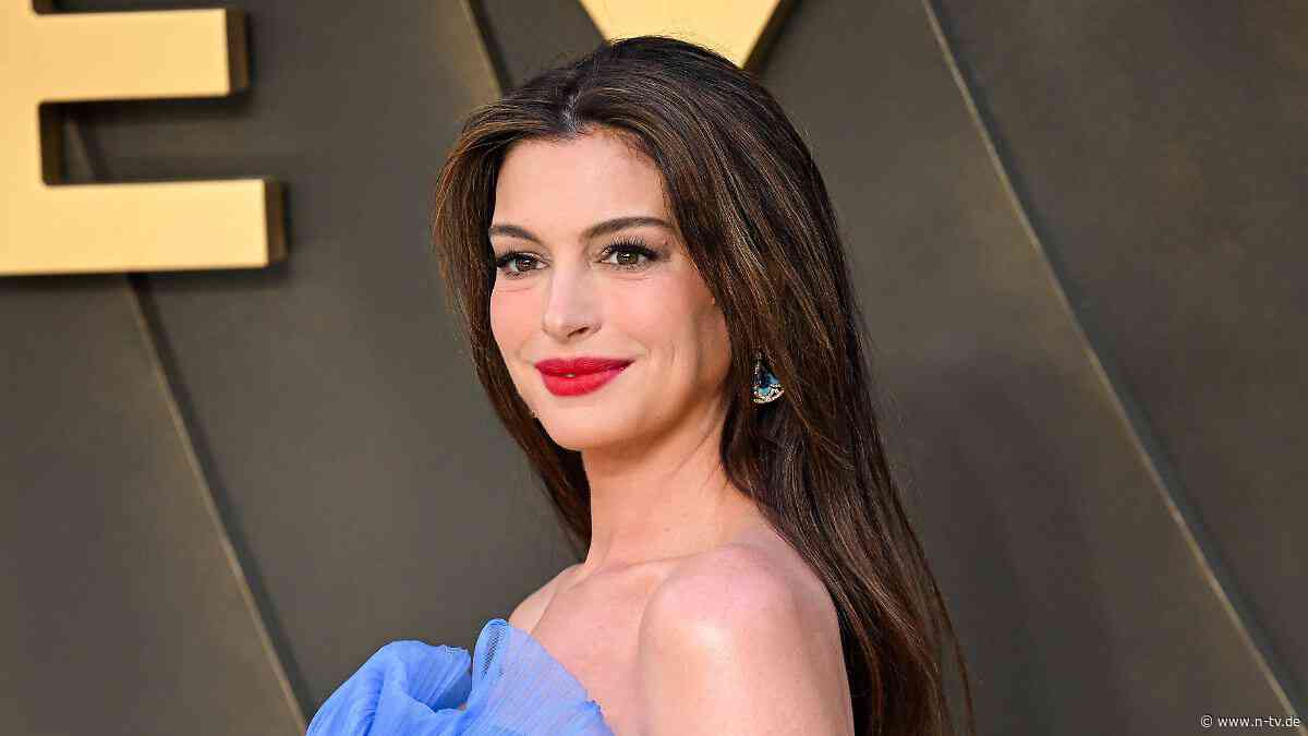 Nach arbeitsreichem Jahr : Anne Hathaway plant nach Geburt ihres dritten Kindes eine Pause 