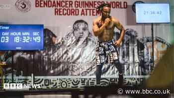 Nigerian attempts to break world record by dancing non-stop for seven days