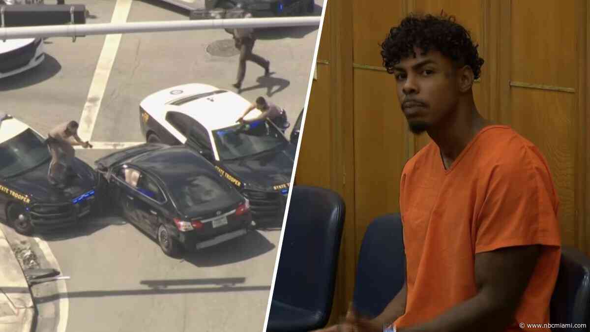 Carjacking suspect in wild Miami-Dade police chase ordered held without bond
