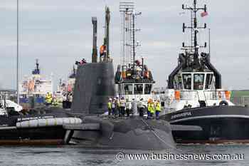 Latest act in AUKUS odyssey as sub powers away