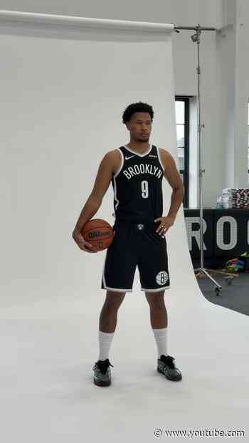 BTS with the rooks 🎬 #brooklynnets #nba #mediaday