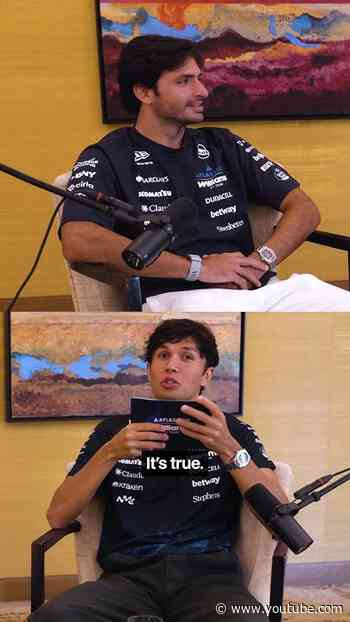 Will Carlos ever stop saying it? 🤦😅