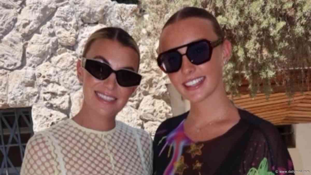 Billi Mucklow shows her close bond with step-daughter Emilie Rose, 17, in sweet photos of prom dress shopping and the first day of sixth form - as Andy Carroll reflects on their 'car crash' marriage