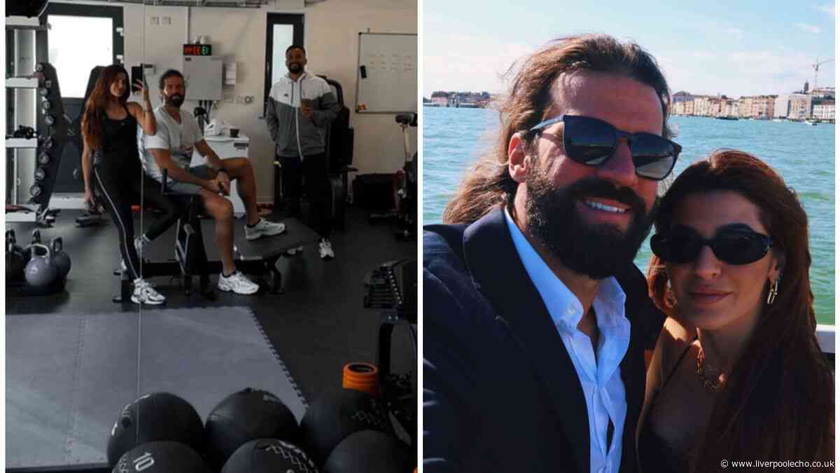 What Alisson Becker has been doing in international break as Liverpool future remains uncertain