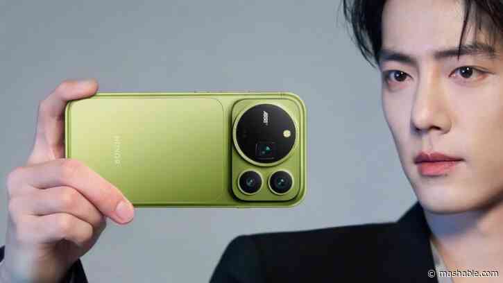 Honors new phone has cinema cameras the iPhone 18 Pro cant touch