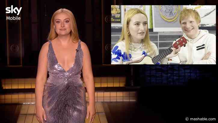 Amelia Dimoldenberg destroys Ed Sheeran during SNL UK monologue