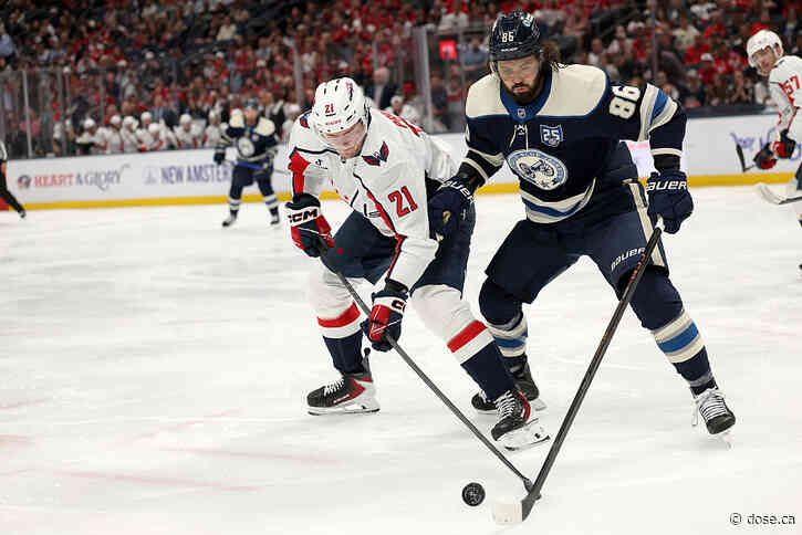 Kirill Marchenko was one of the players who wasn’t in top form at the Blue Jackets’ training camp