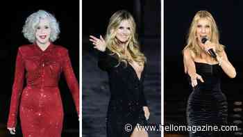 Heidi Klum looks better than ever in plunging black gown amid glamorous runway appearance