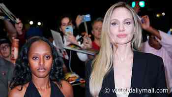 Angelina Jolie and Brad Pitt's daughter Zahara, 21, becomes third child to legally DROP father's last name as actor is left 'upset' over 'campaign of alienation'