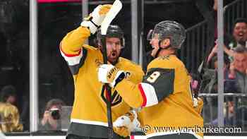 Final on their minds, Knights battle Connor Bedard-less Blackhawks
