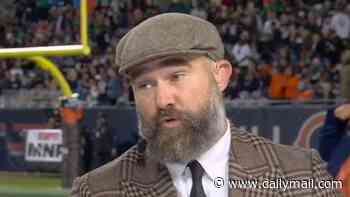 ESPN analyst Jason Kelce is forced to apologize to viewers after breaking golden rule of TV broadcasting